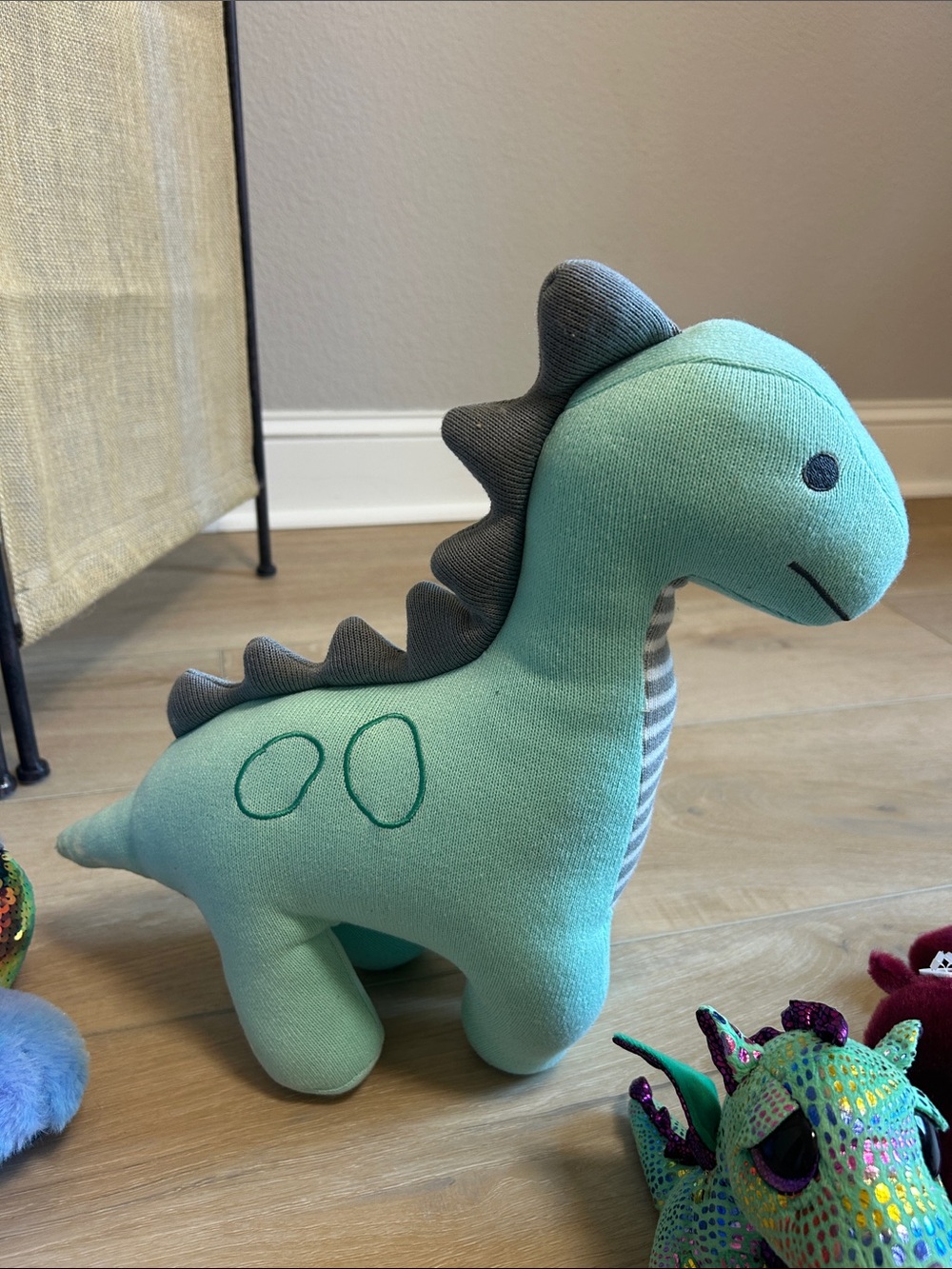 Bundle 6 Plush Dragons Soft Stuffed Animal 3 NWT 3 Large 3 small - Picture 6 of 11